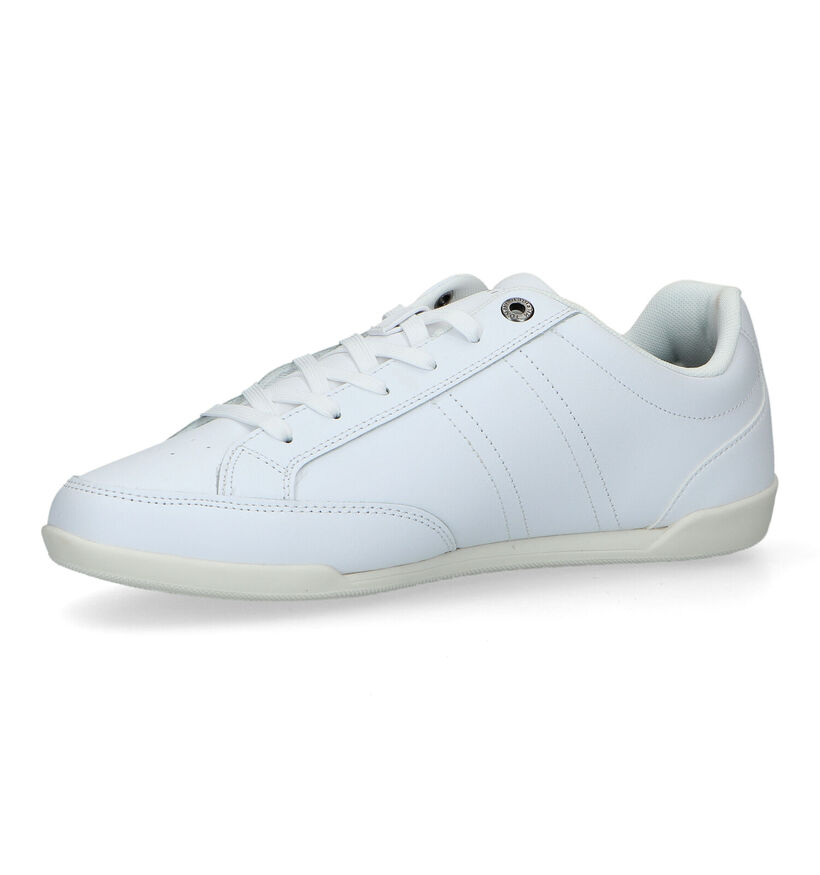Tommy Hilfiger Classic Lo Cupsole Witte Veterschoenen in leer (321225)