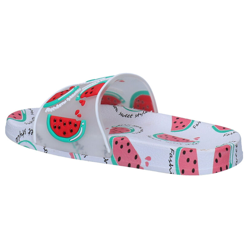 Milo & Mila Gele Slippers in kunststof (292241)