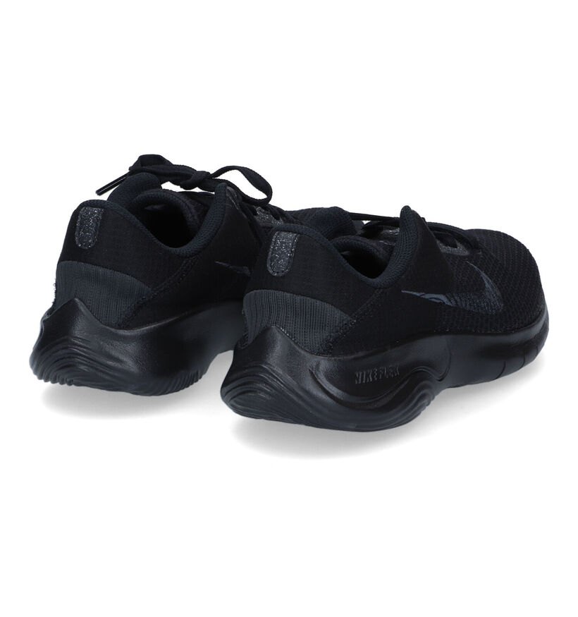 Nike Flex Experience Run 11 Baskets en Noir pour femmes (302573) - pour semelles orthopédiques