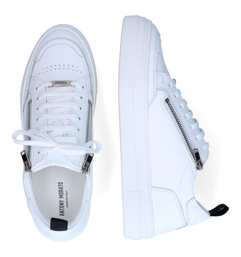 Antony Morato Chaussures à lacets en Blanc pour hommes (306663) - pour semelles orthopédiques