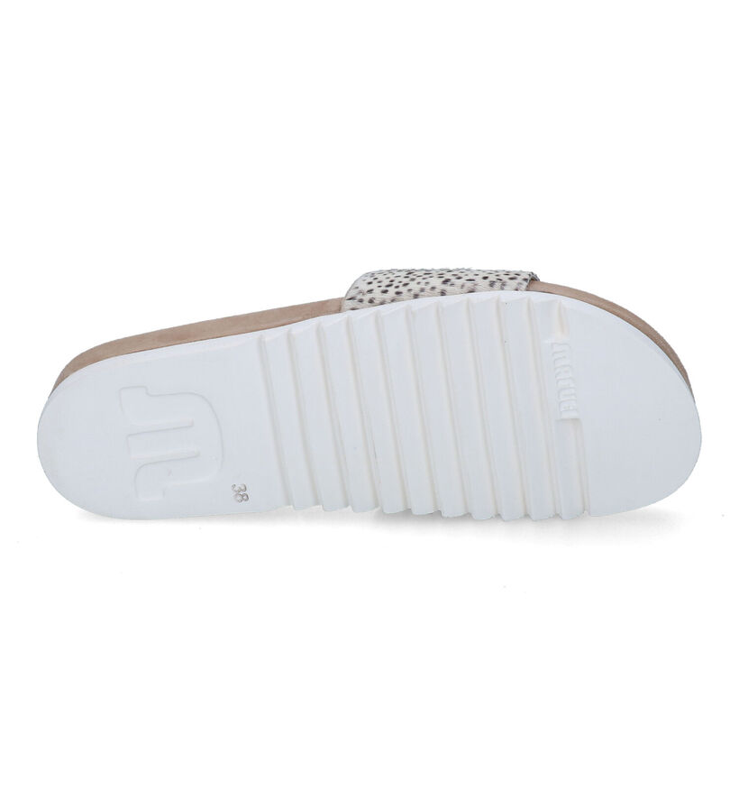 Maruti Berlin Beige Slippers in leer (315633)