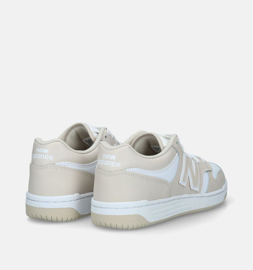 New Balance BB 480 Witte Sneakers voor dames (334616) - geschikt voor steunzolen