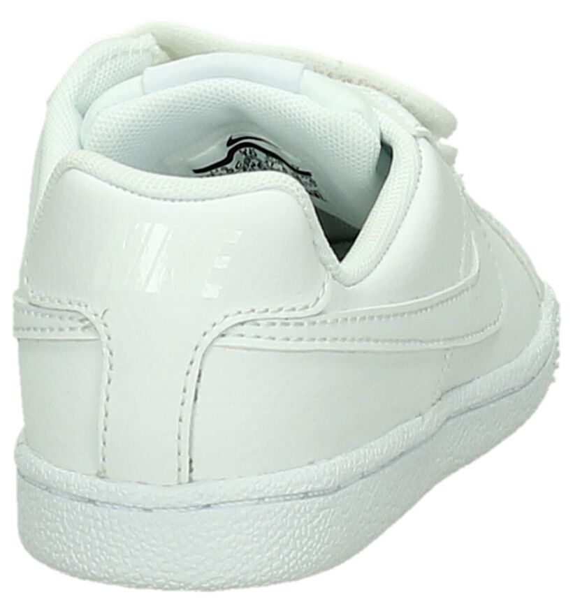 Witte Sneakers Nike Court Royale in leer (198119)