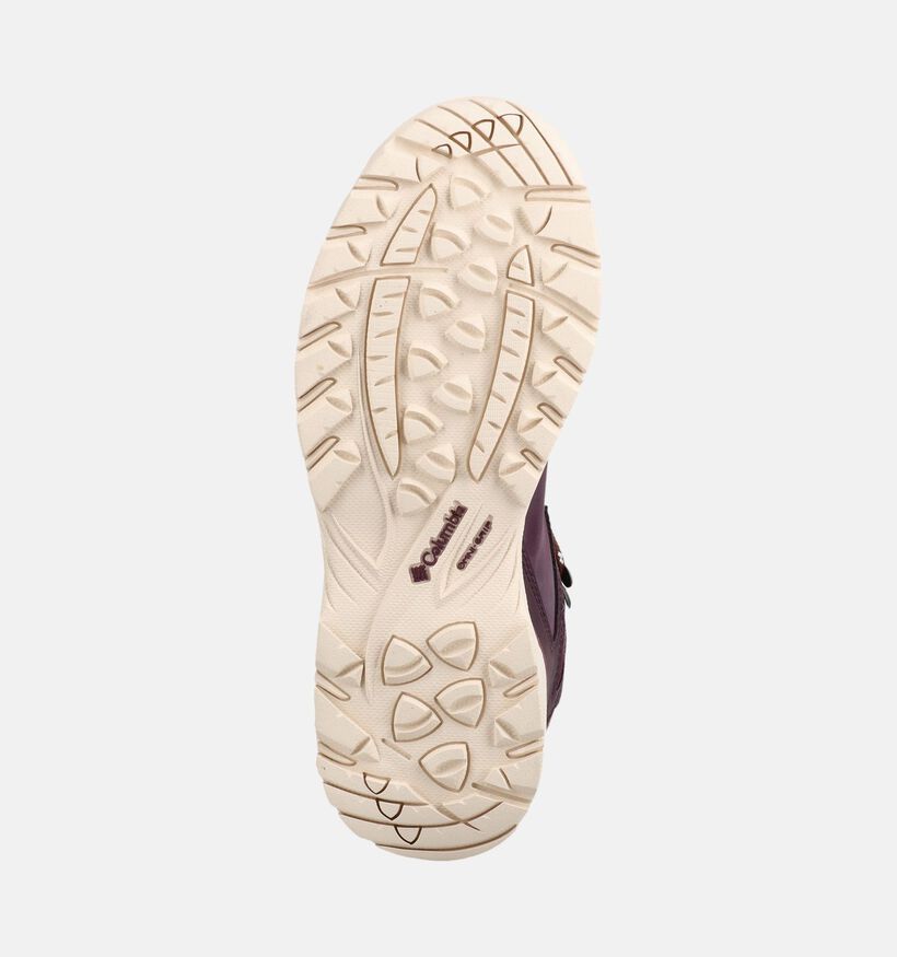 Columbia Newton Ridge Plus Bordeaux Hoge Wandelschoenen voor dames (377310) - geschikt voor steunzolen