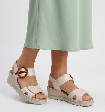 Rieker Sandalen Wit