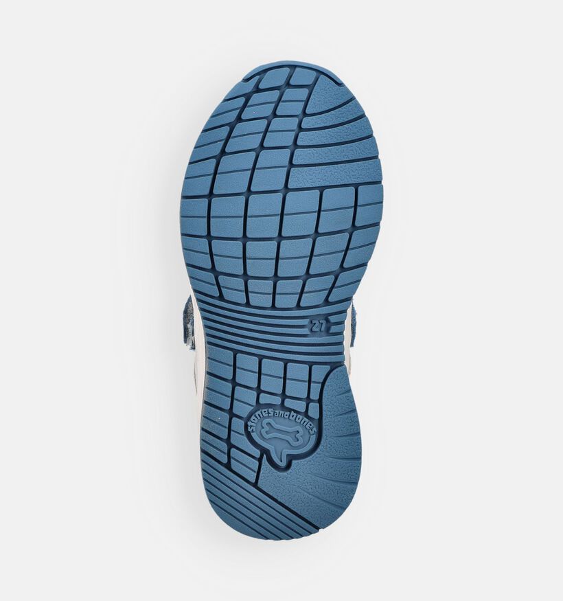 STONES and BONES Skier Witte Sneakers voor jongens (369594) - geschikt voor steunzolen