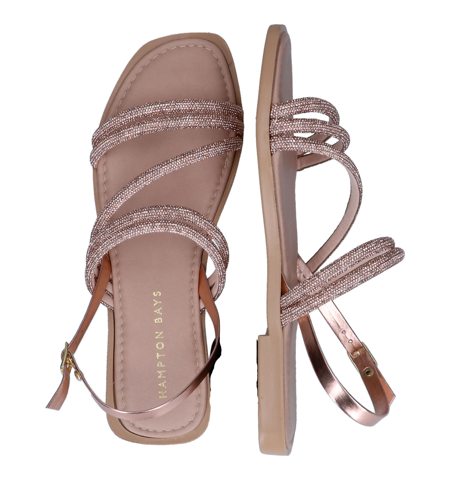 Hampton Bays Rose gold Sandalen Dames Sandalen Online op TORFS.BE