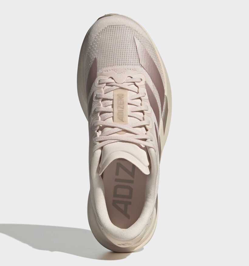 adidas Adizero Evo Baskets sportives en Rose pour femmes (376147) - pour semelles orthop&eacute;diques