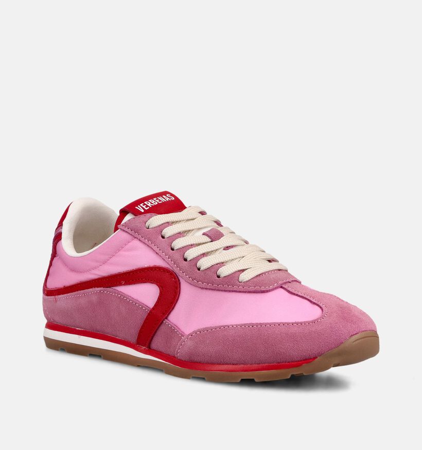 Verbenas Jamaica Savona Roze/Rode Sneakers voor dames (380528) - geschikt voor steunzolen