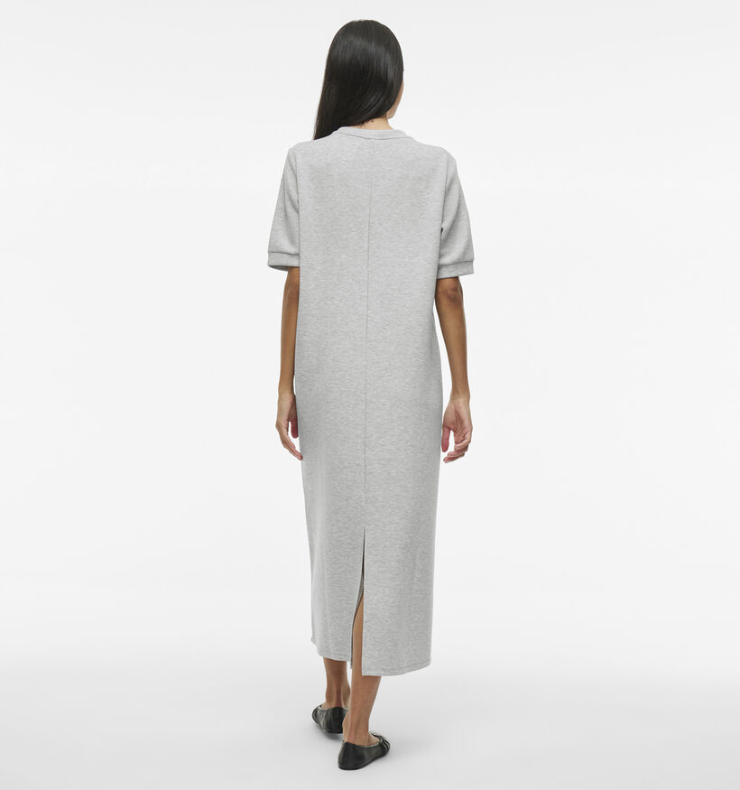 Vila Sandy Robe t-shirt en Gris pour femmes (353008)