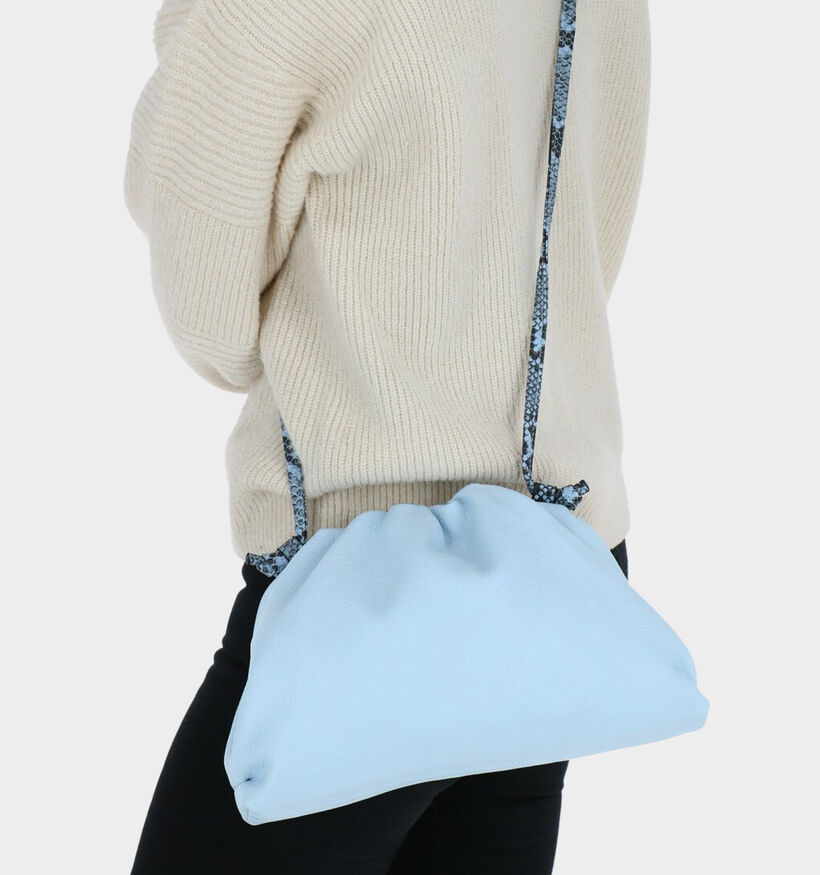 Tamaris Cynthia Blauwe Crossbody Tas in kunstleer (290359)