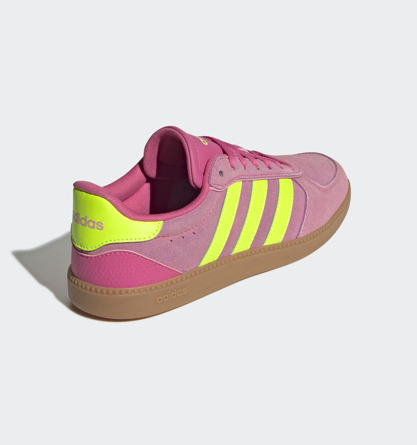 adidas Breaknet Sleek Baskets en Rose pour femmes (350142)