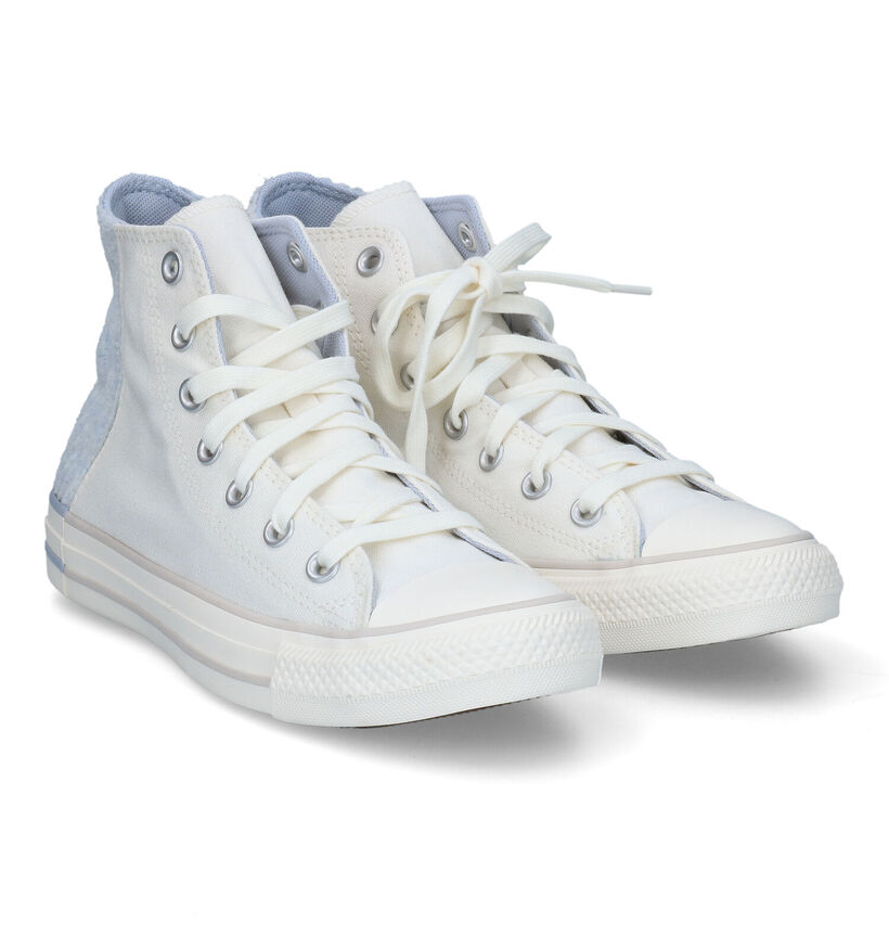 Convers Chuck Taylor AS Cozy Utility Baskets en Ecru pour femmes (317420)