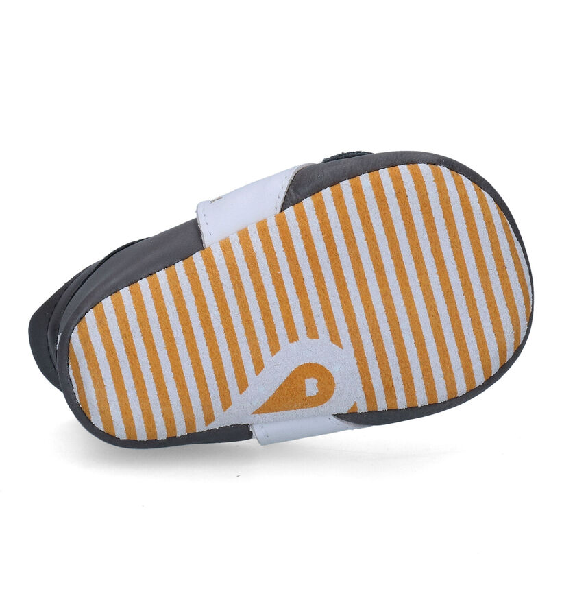 Bobux Bam Boo Chaussons pour bébé en Gris en cuir (303098)