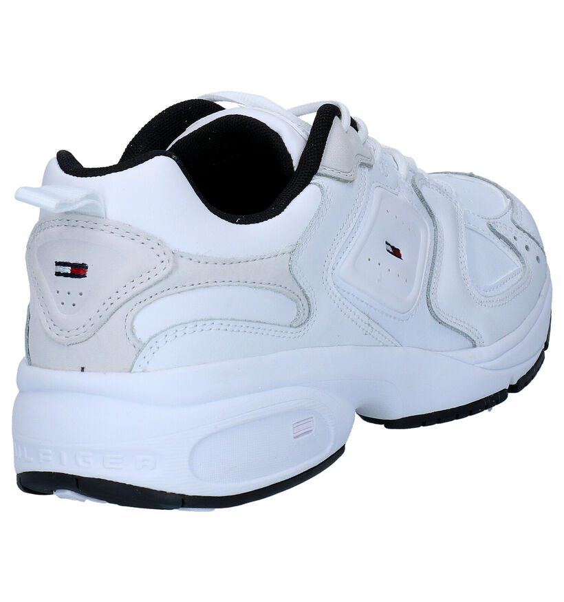 Tommy Hilfiger Heritage Tommy Jeans Baskets en Blanc en cuir (276274)