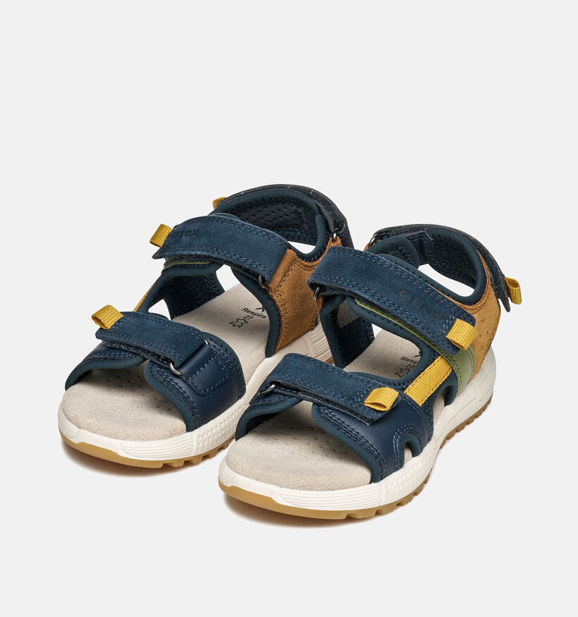 Geox Alben Sandales en Bleu pour gar&ccedil;ons (368869)