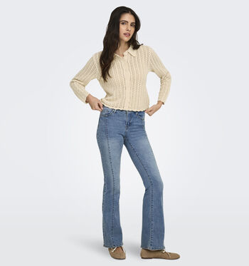 JDY Vestes Beige/Vert