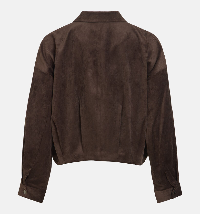 Vila Courdie Donkerbruine Korte Jas voor dames (379764)