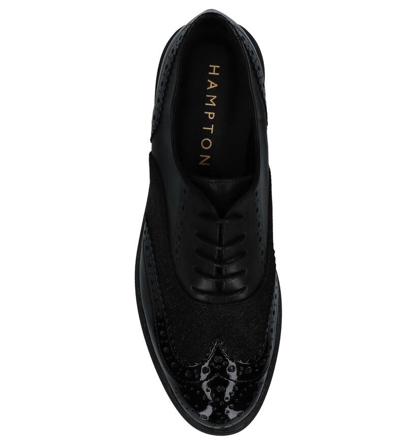 Hampton Bays Chaussures à lacets en Noir en cuir (223785)