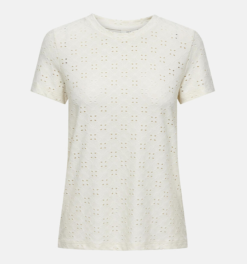 JDY Cathinka Witte T-shirt voor dames (341114)