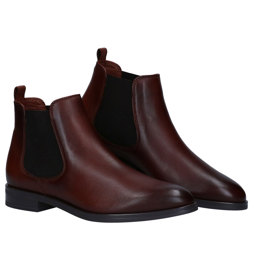 Hampton Bays Cognac Chelsea Boots in leer (277834)