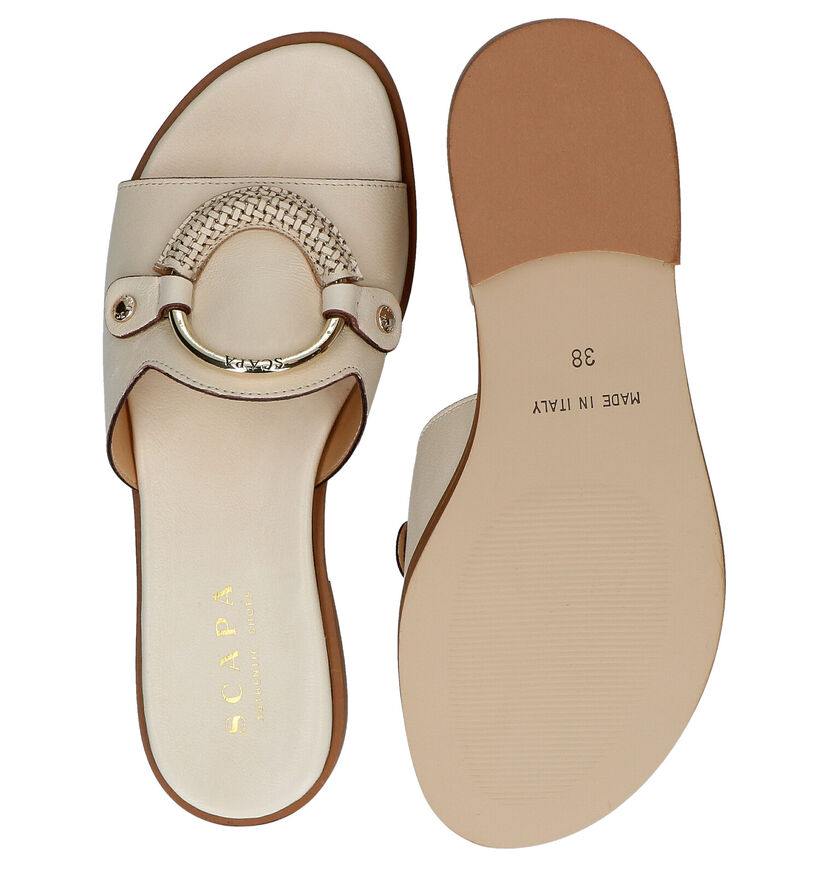 Scapa Oranje Muiltjes in leer (288865)