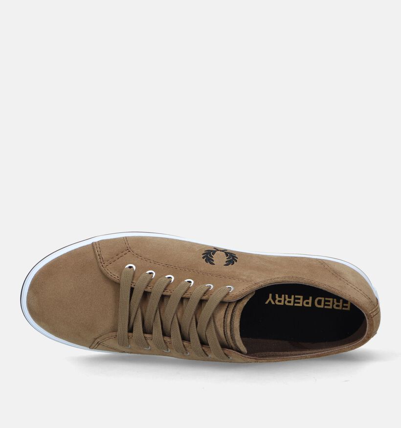 Fred Perry Kingston Suede Chaussures à lacets en Cognac pour hommes (333927)