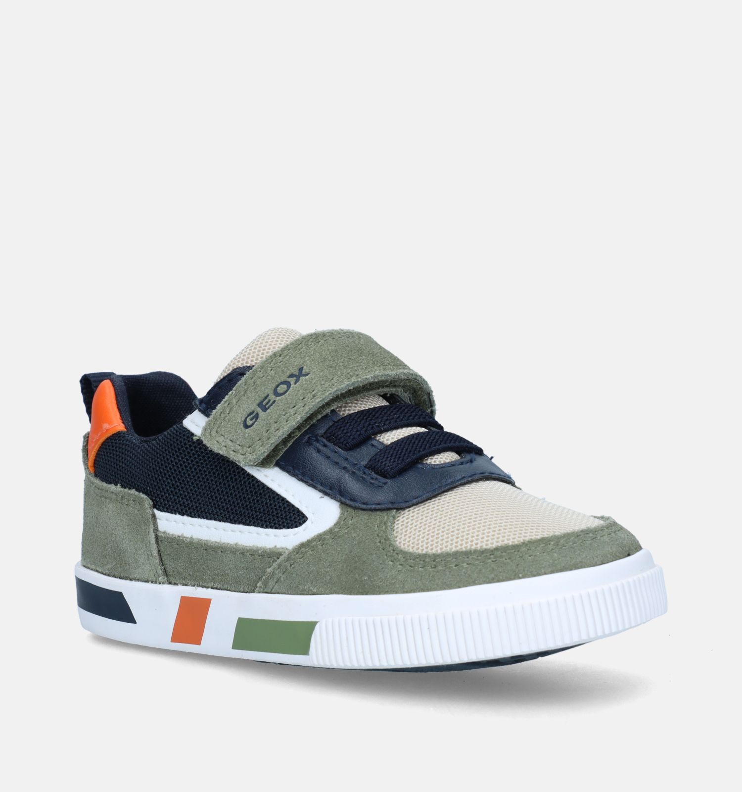 Geox Kilwi Kaki Sneakers Jongens Babyschoenen Online op TORFS.BE