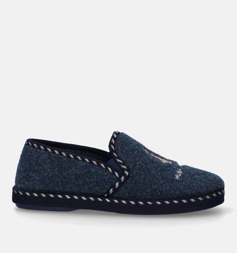 Hush Puppies Diacono Pantoufles en Bleu pour hommes (330195)