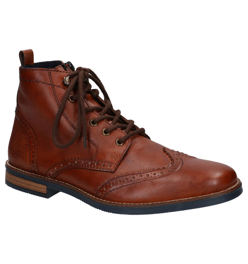 Rieker Cognac Bottines in leer (260529)