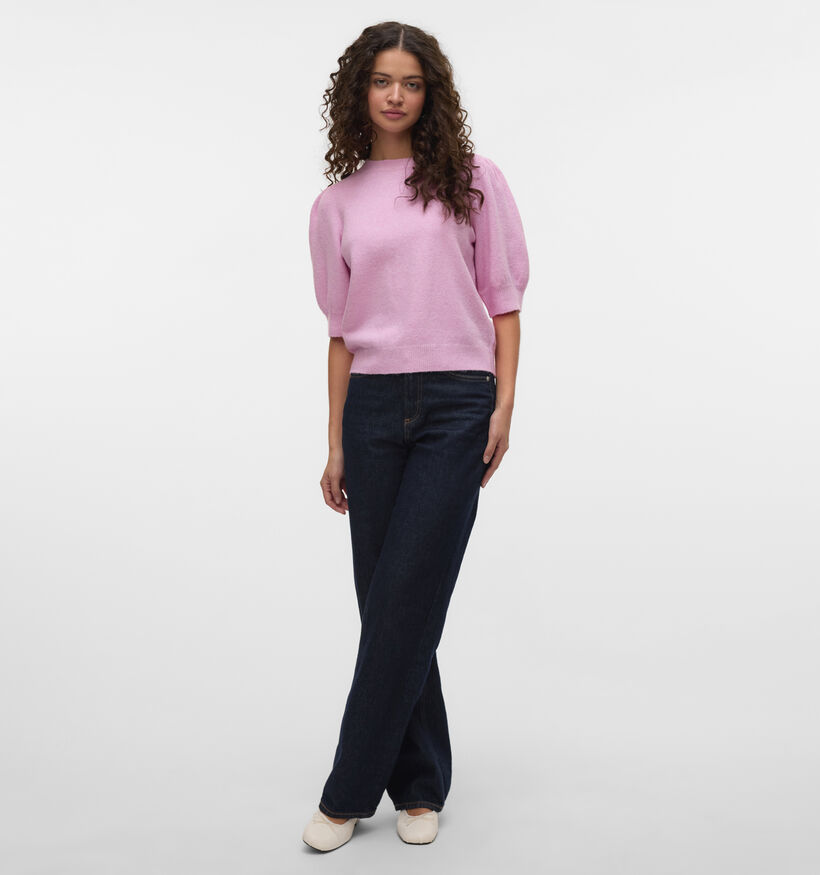 Vero Moda Doffy Roze Gebreide trui voor dames (352207)