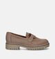 Tamaris Beige Chunky instappers voor dames (344618)