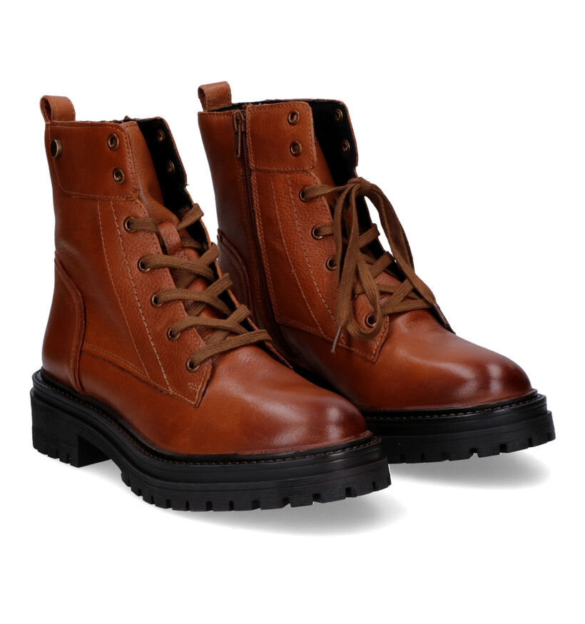 Geox Boots à lacets en Noir pour femmes (294024)
