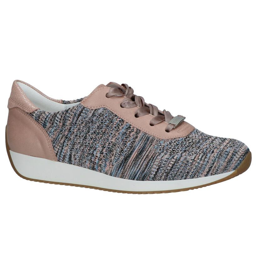Ara Chaussures à lacets en Rose en textile (246488)