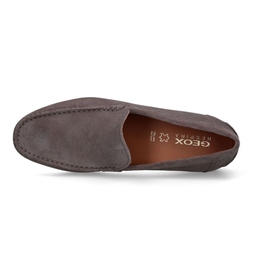 Geox Siron Mocassins en Bleu en daim (326726)