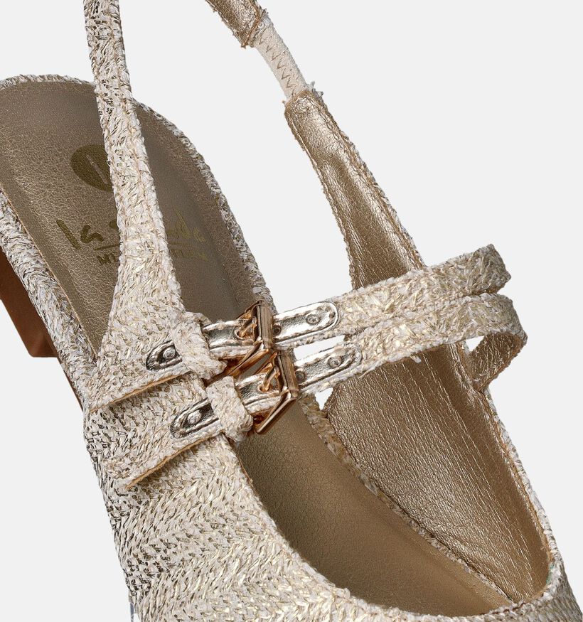 La Strada Ballerines slingback en Or pour femmes (355994)
