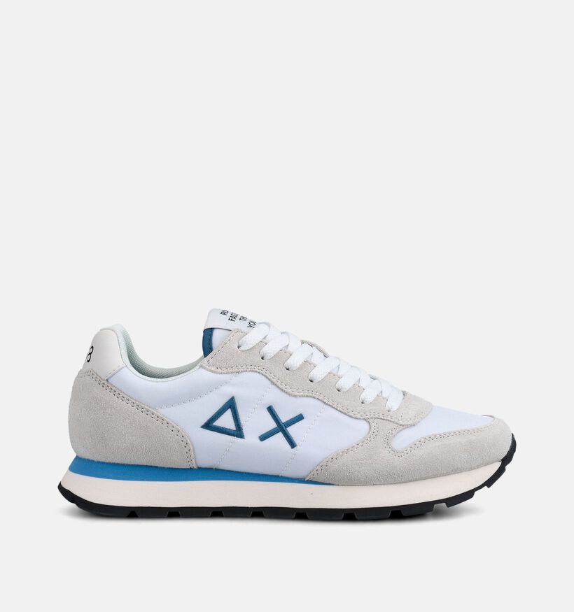 Sun68 Tom Solid Witte Sneakers voor heren (368798) - geschikt voor steunzolen