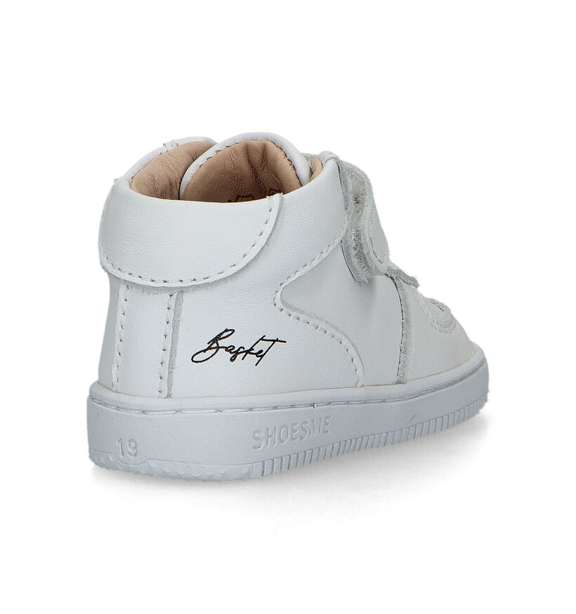 Shoesme Witte Sneakers voor jongens, meisjes (320454) - geschikt voor steunzolen