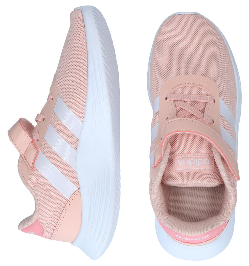 adidas Lite Racer 2.0 Baskets en Rose en simili cuir (293302)