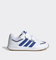 adidas Tensaur Switch Witte Velcrosneakers voor jongens, meisjes (366053) - geschikt voor steunzolen