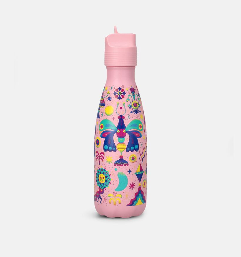 Chilly's Kids Bottle Roze Drinkfles 350ml voor meisjes (383665)