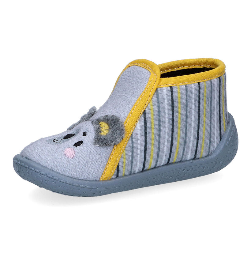 Milo & Mila Pantoufles pour bébé en Gris pour garçons (310772)