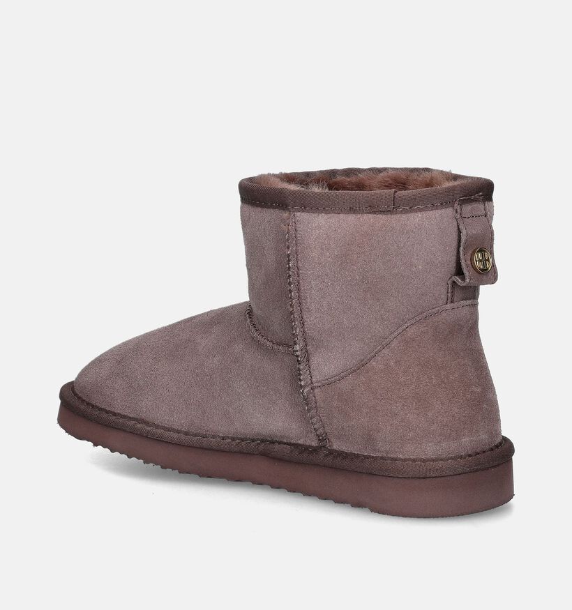 Laurent David Bottines Fourrées en Marron pour femmes (348805)