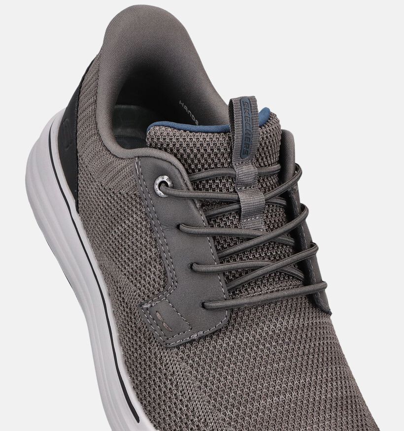 Skechers Sterling Ramone Grijze Sneakers voor heren (371053) - geschikt voor steunzolen