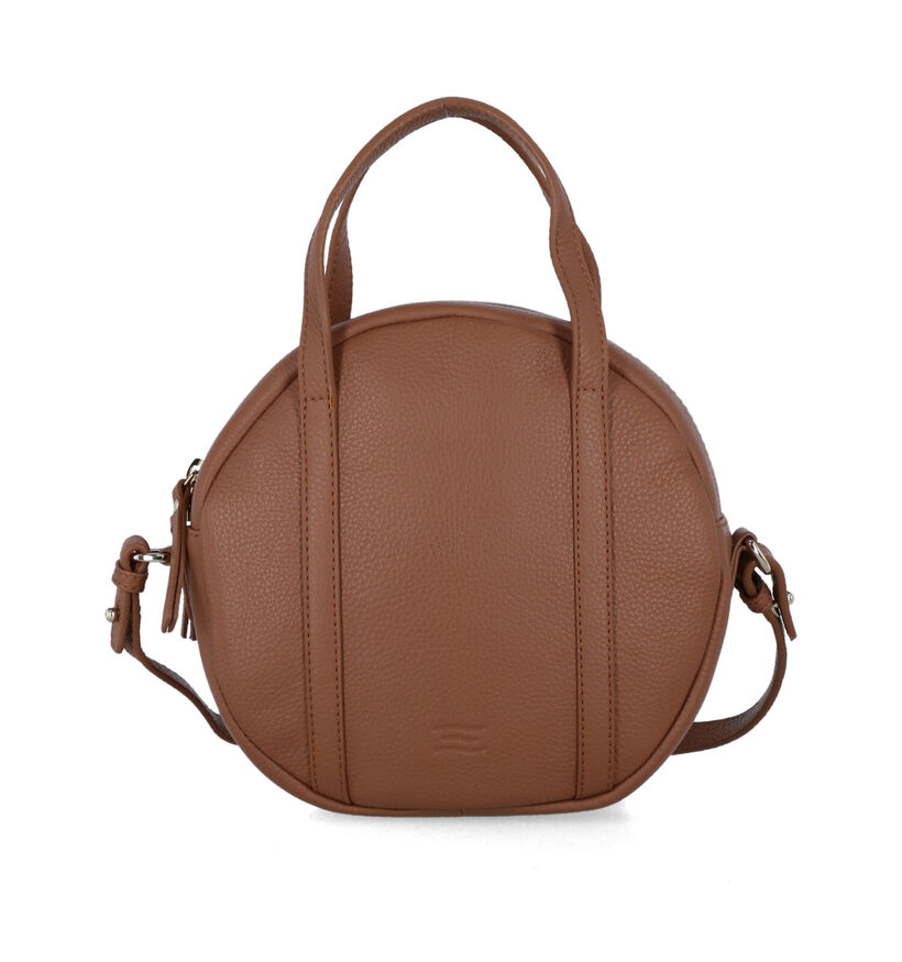 Crinkles Sac à main en Cognac pour femmes (325004)