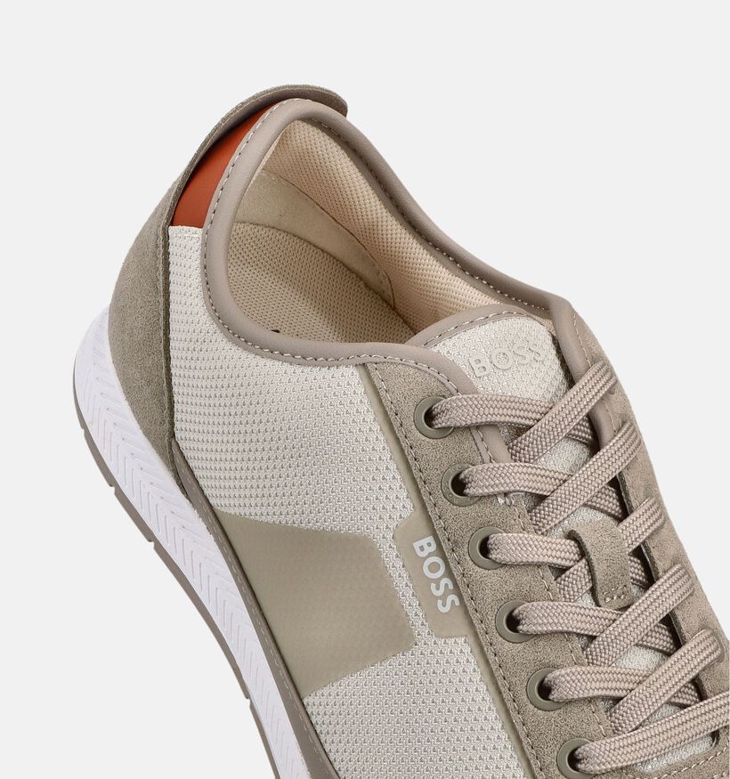 BOSS Nita Beige Veterschoenen voor heren (369009)