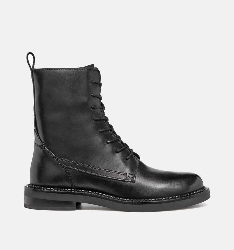 Geox Serilda Zwarte Veterboots voor dames (360122)