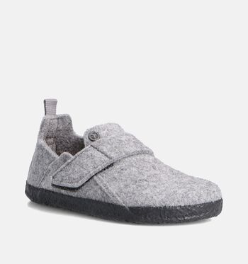 Birkenstock Pantoufles Dark Bleu/Light Gray