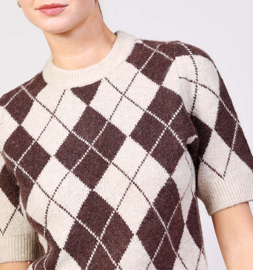 Vero Moda Halo Lichtbeige Pull voor dames (366110)