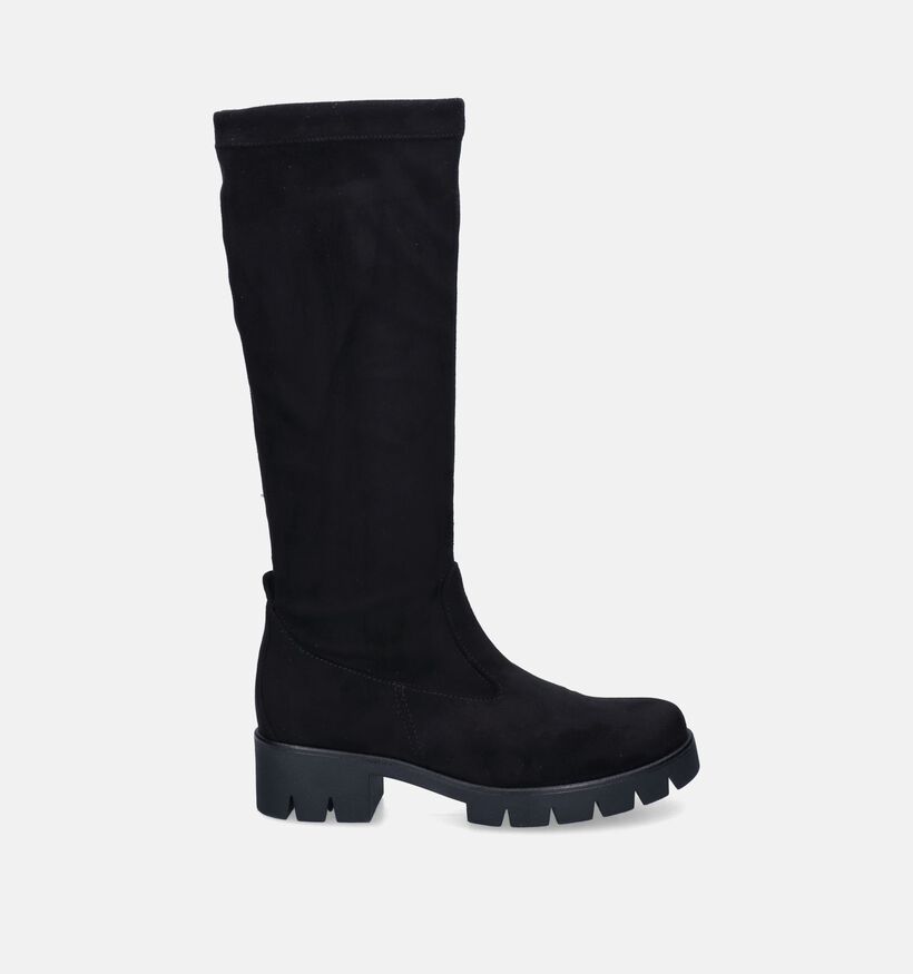 Gabor Bottes stretch en Noir pour femmes (347027) - pour semelles orthopédiques